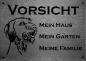 Preview: ld Wirehaired Vizsla VORSICHT Mein Haus mein Garten meine Familie